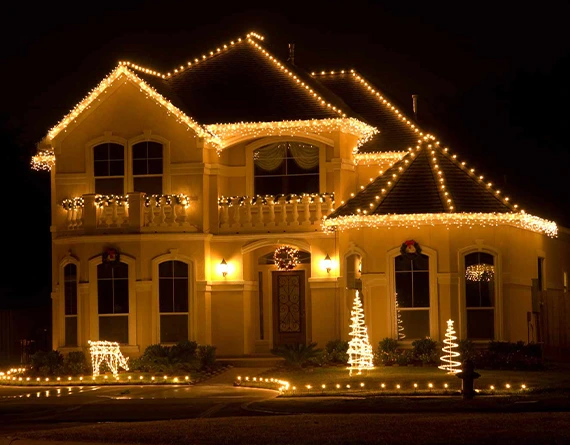 Commercial & Residential Holiday Lights Installation